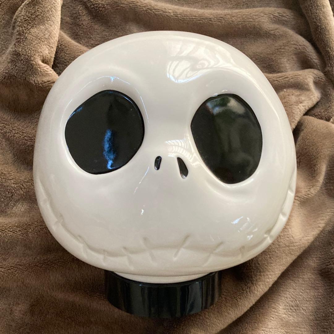 ナイトメア・ビフォア・クリスマス ジャックのインテリアライト（陶器製） PALADONE ジャックスケリントン グッズ ライト ナイトメアビフォアー