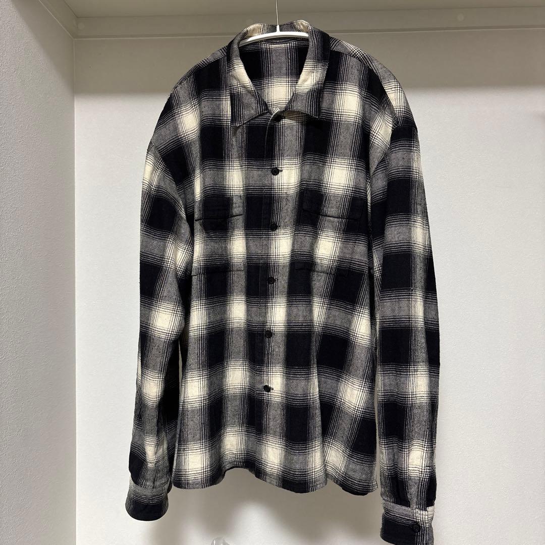 kinema Maison kinema オンブレチェックシャツ