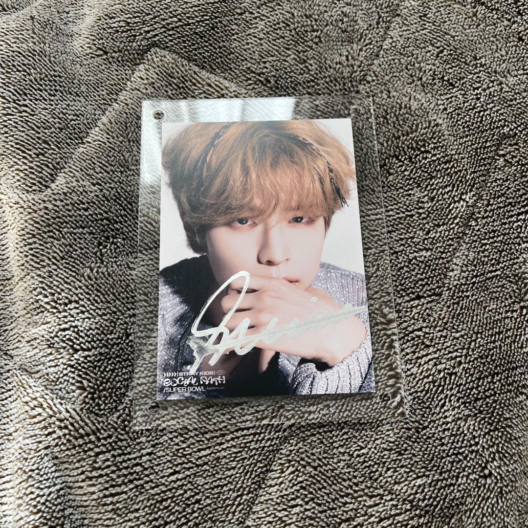 straykids スンミン サイン 直筆 ソシャパ socialpath