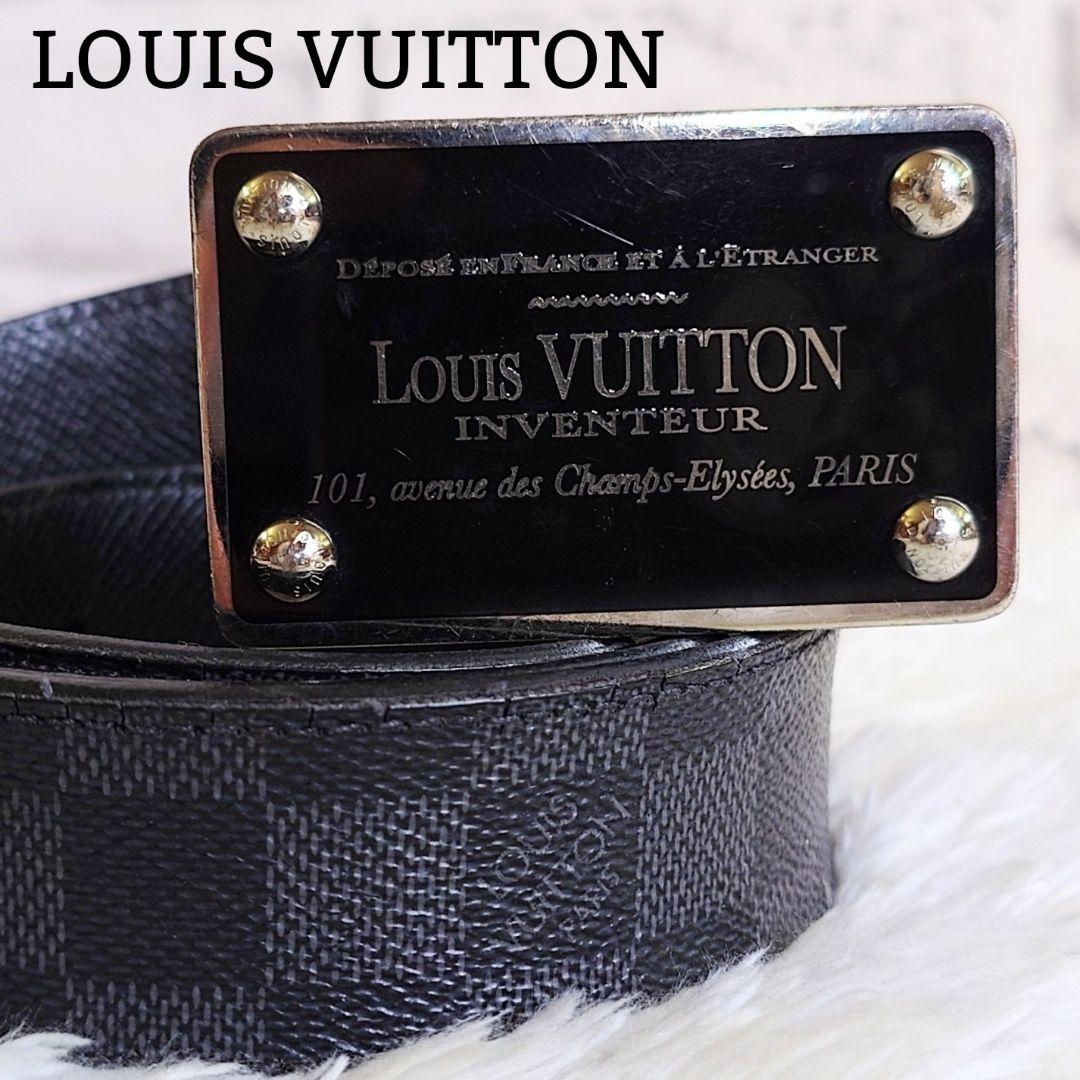 ルイヴィトン ダミエ サンチュール アンヴァントゥール リバーシブル M9632 楽天市場】ルイヴィトン ベルト メンズ サンチュール アンヴァン