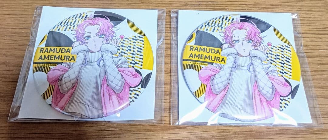 ヒプマイ トレーディング缶バッジ(EW04) 飴村乱数 2点 - メルカリ