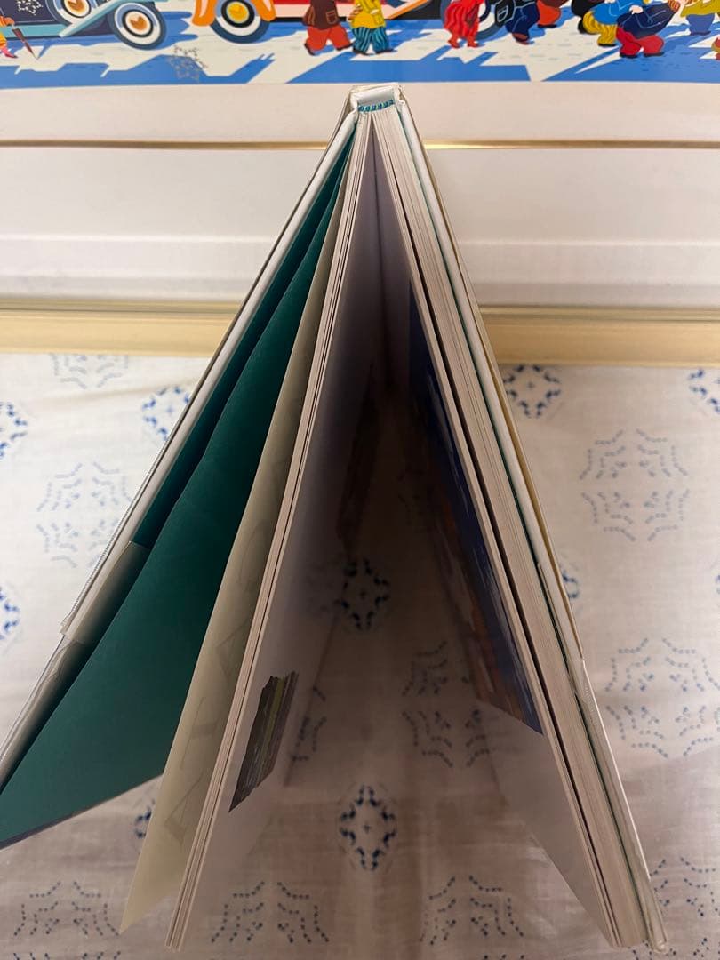 ヒロヤマガタ（山形博導） スノーキャッスルⅡ 直筆サイン シルク