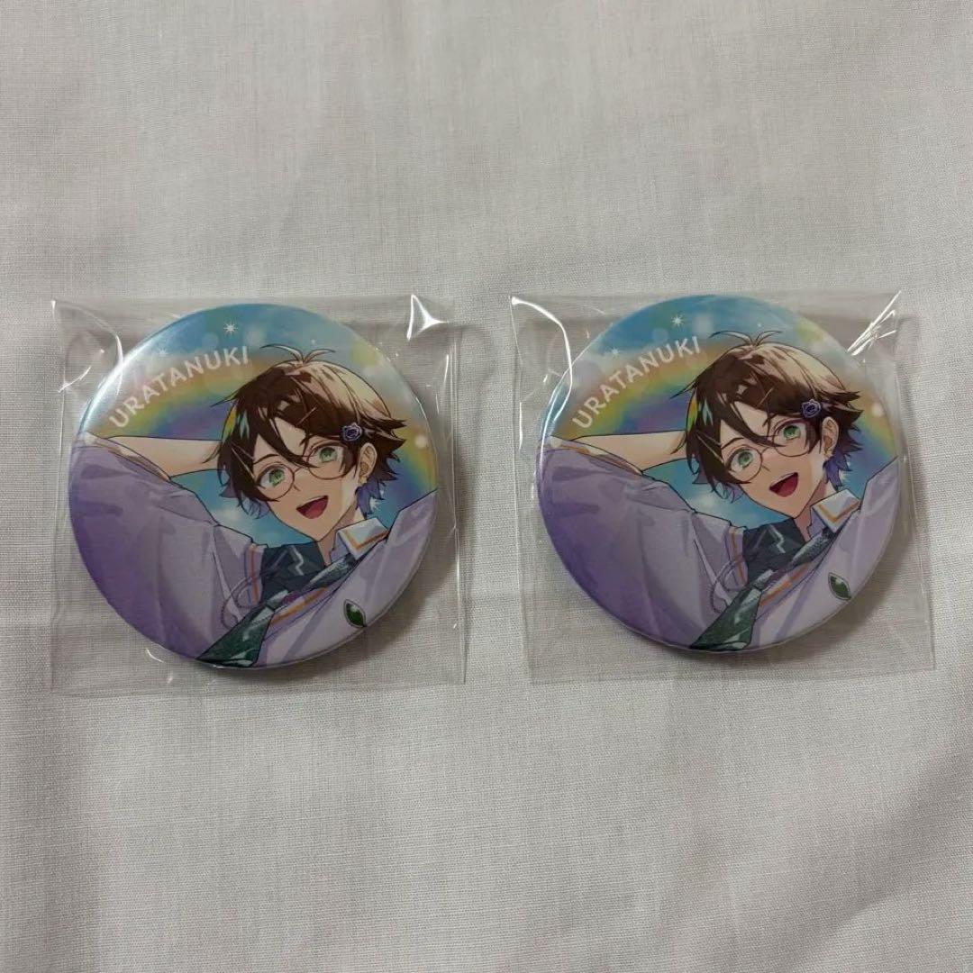 浦島坂田船 うらたぬき 缶バッジ ハロパ 2025 Happiness - メルカリ