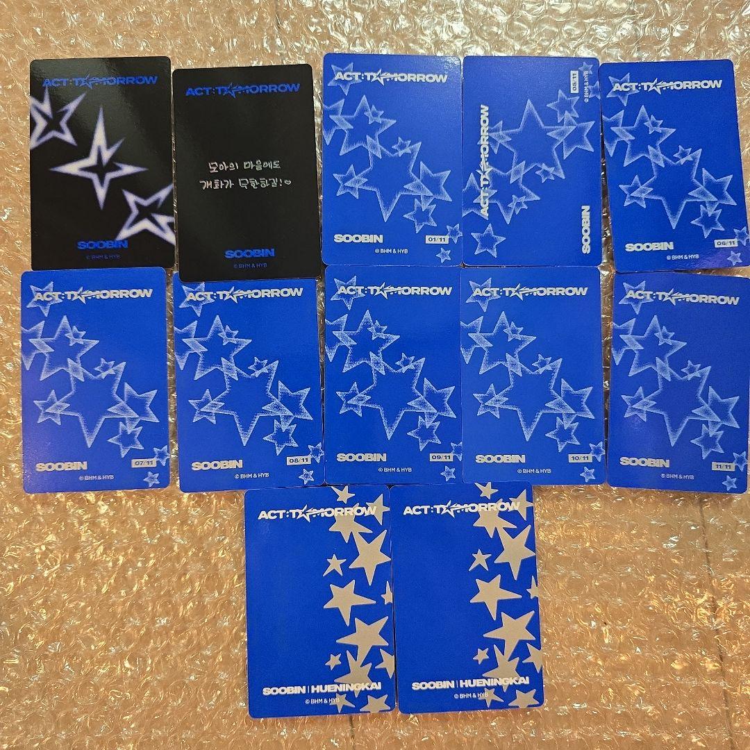 txt act:tomorrow ミニフォトカード スビン - メルカリ