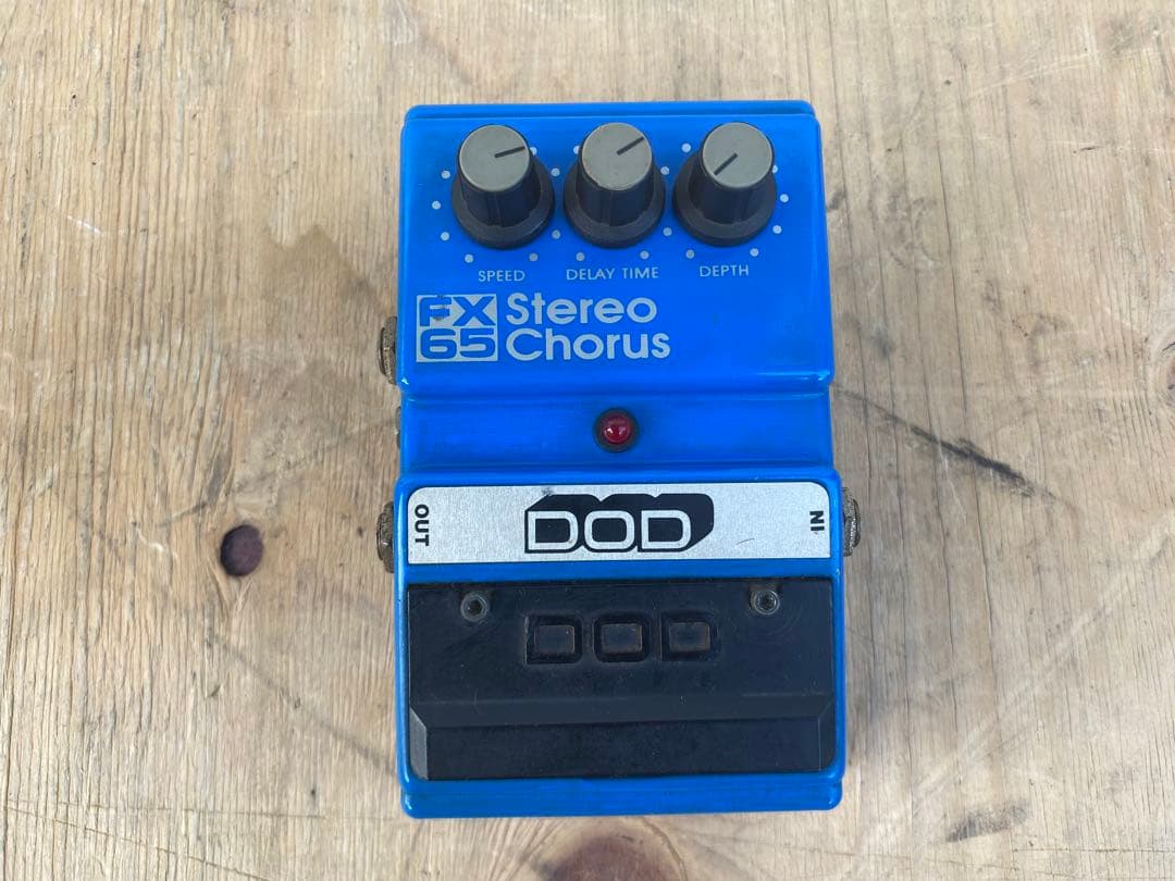 dod fx65 stereo chorus エフェクター　中古品 Yahoo!オークション -「dod fx」(コーラス) (エフェクター)の落札相場