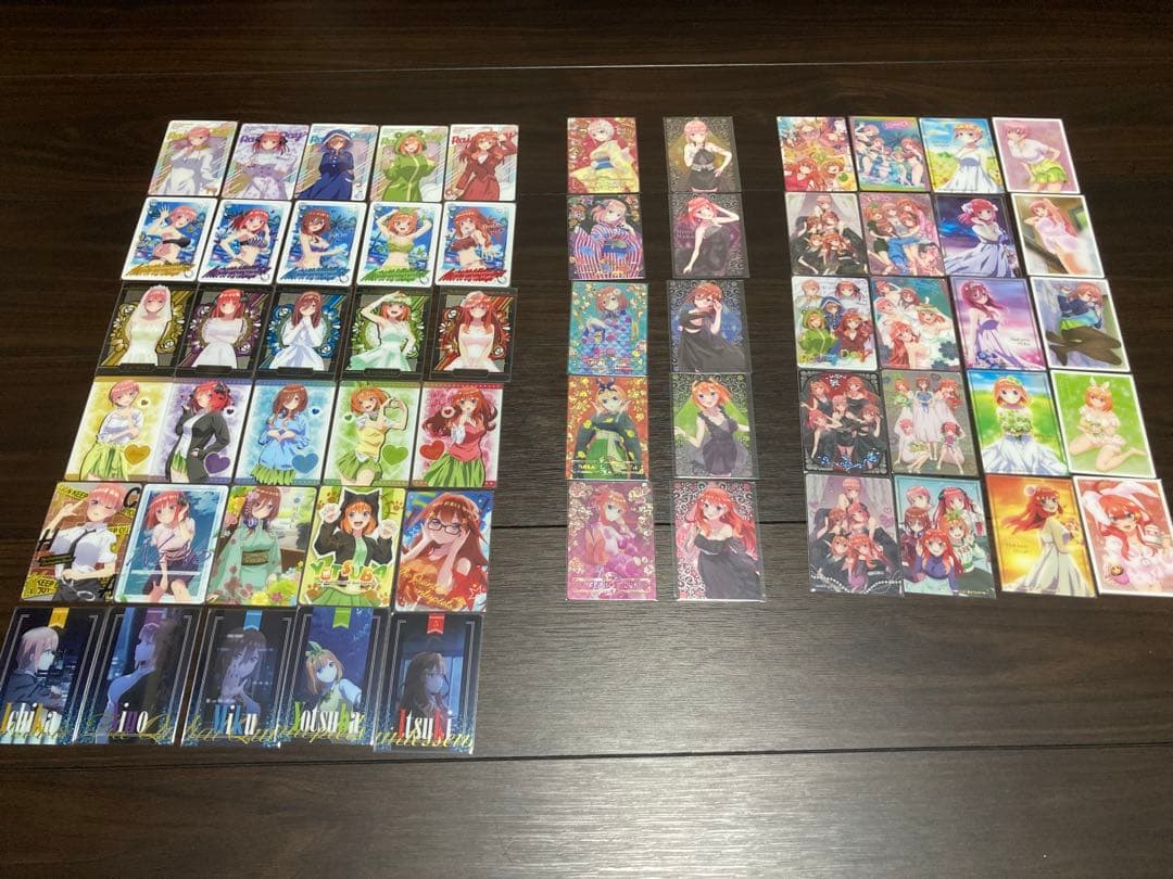 五等分の花嫁　カードセット