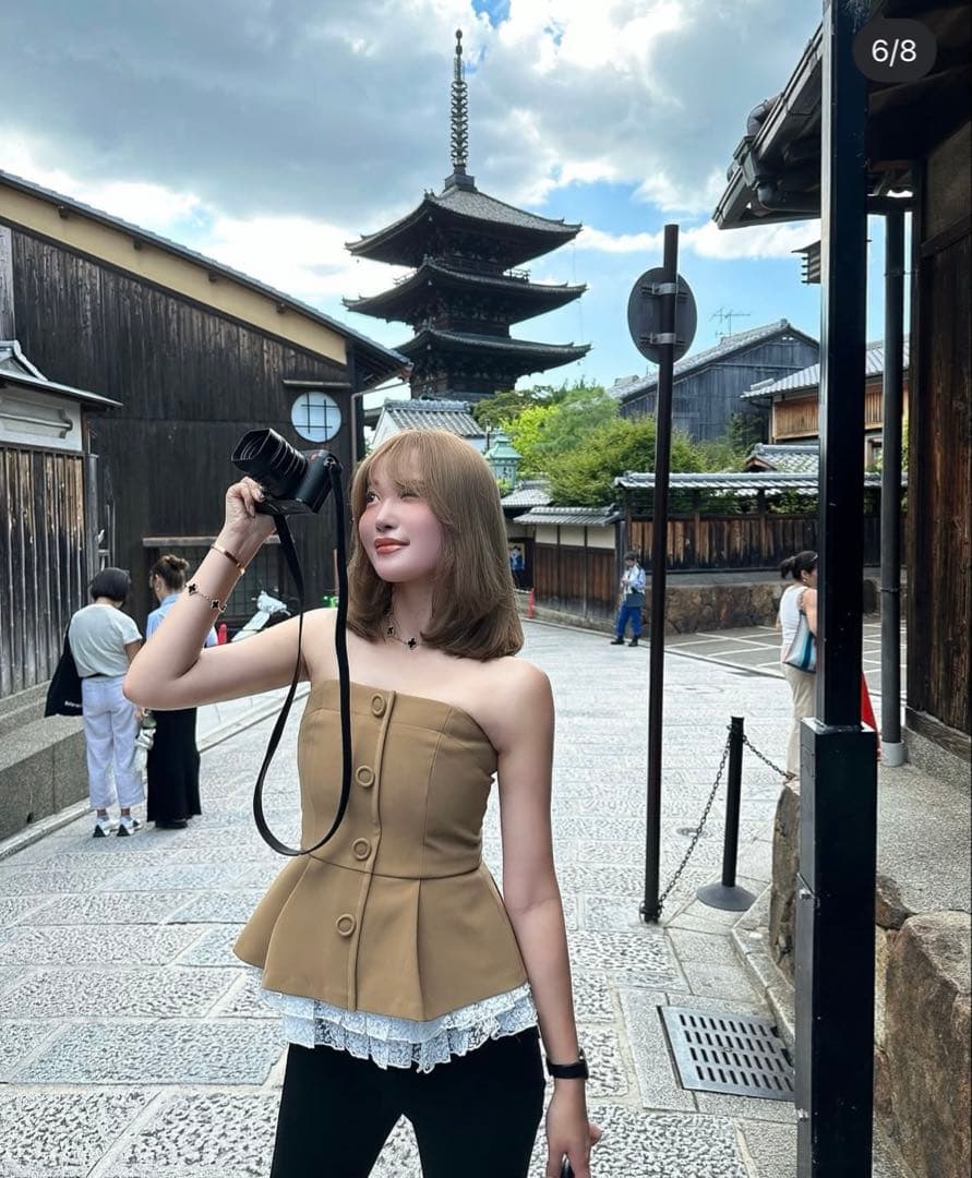 sheller シェリエ　レースビスチェ