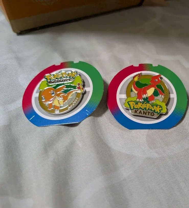 ポケパーク　カントー　ピンバッジ　ピンズ　ヒトカゲ　リザード