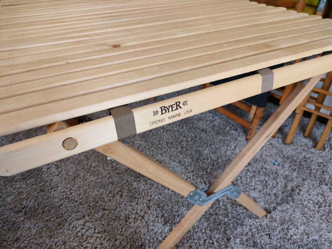 Momu様専用です。 木製キャンプテーブル 収納バッグ付き - メルカリ