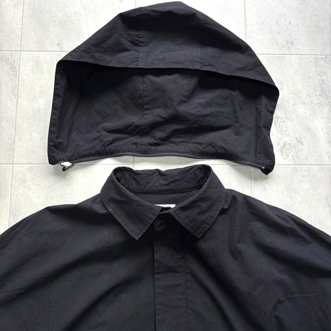 21ss】SISE バルーンショートフィールドジャケット ブラック 短丈