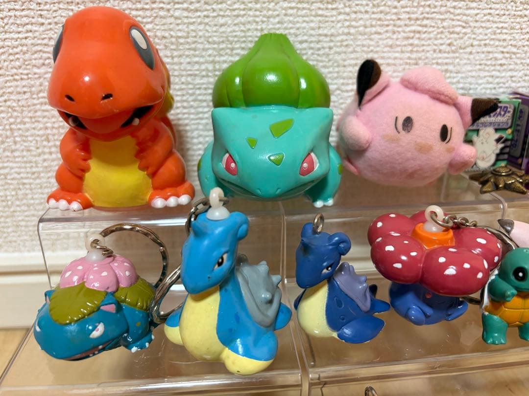 ポケモン 当時物 キーホルダー フィギュア スタンプ シール 貯金箱