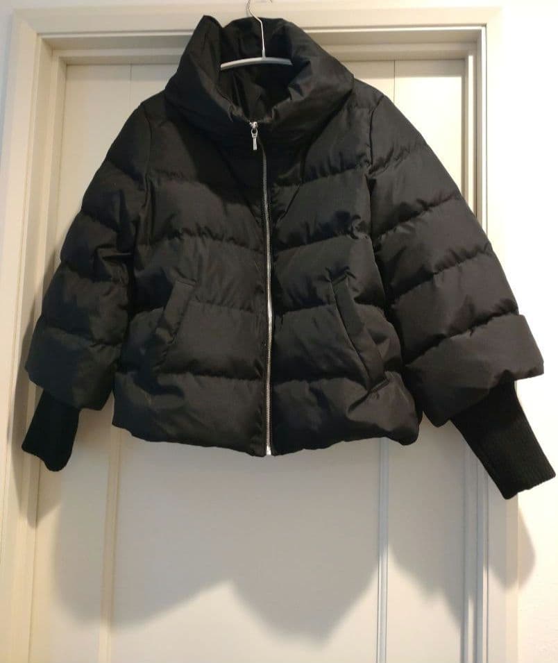 【未使用】PASSIŌNE ダウンジャケット　ブラック