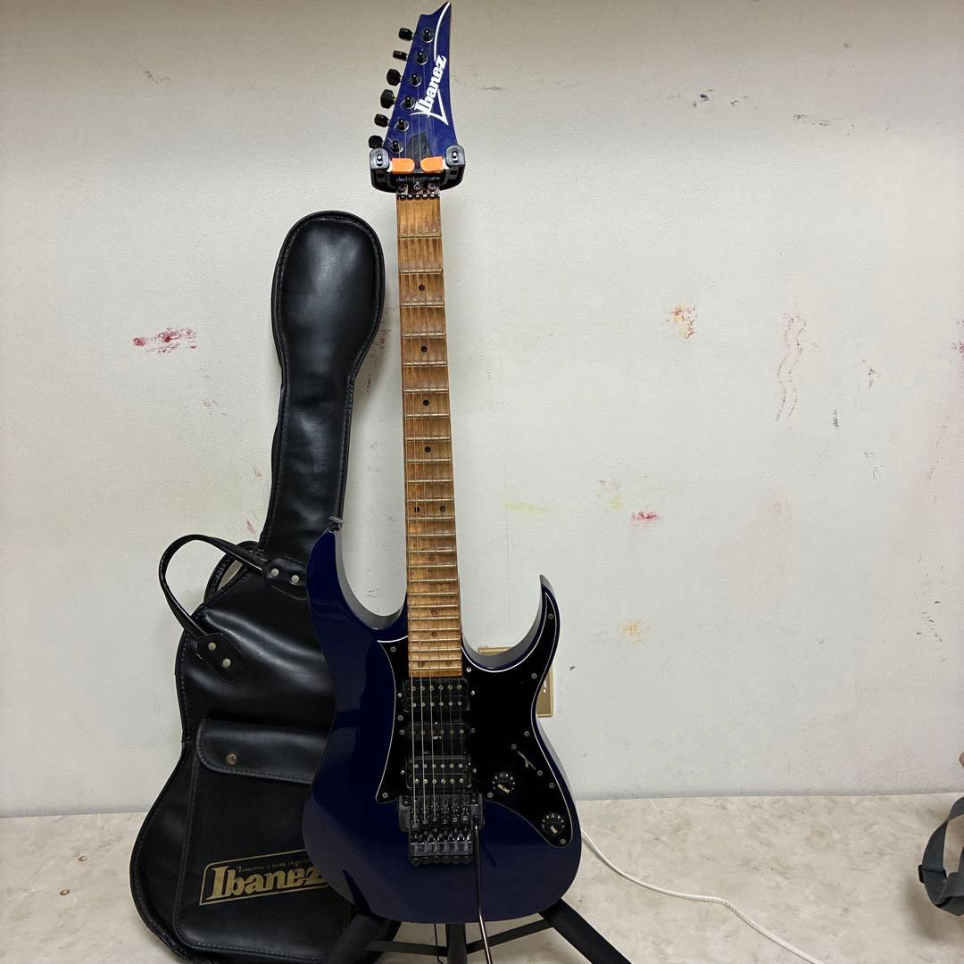 珍品！Ibanez エレキギター RG550 スキャロップ使用　ギターケース付き Ibanez の象徴モデルとも言える “RG550”ジェネシス・コレクション 日本