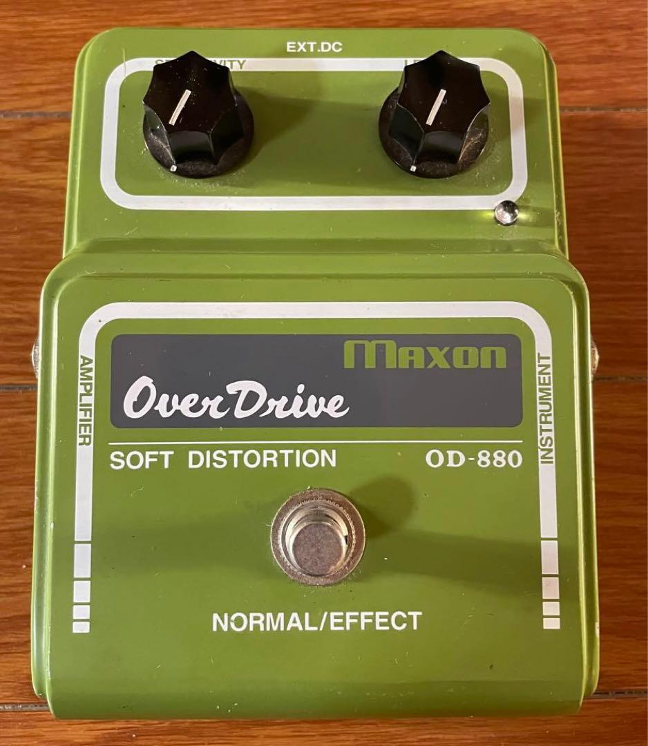 ギター maxon OD-880