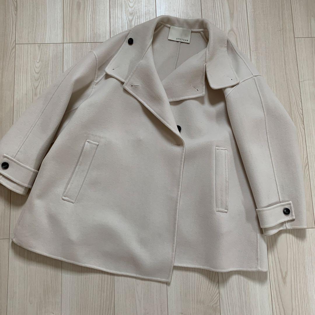 uncrave ダブルブレストコート　0サイズ 親子リンク】ダブルブレストコート(F 紺): 大人 - ナルミヤ オンライン