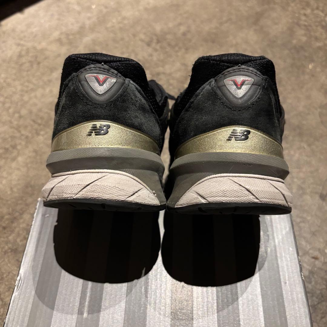 ニューバランス M990BK5 27.5 黒 990v5 USA製 専用箱 - メルカリ