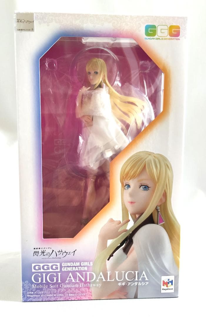 【新品・未開封】 ギギ アンダルシア メガハウス 閃光のハサウェイ フィギュア