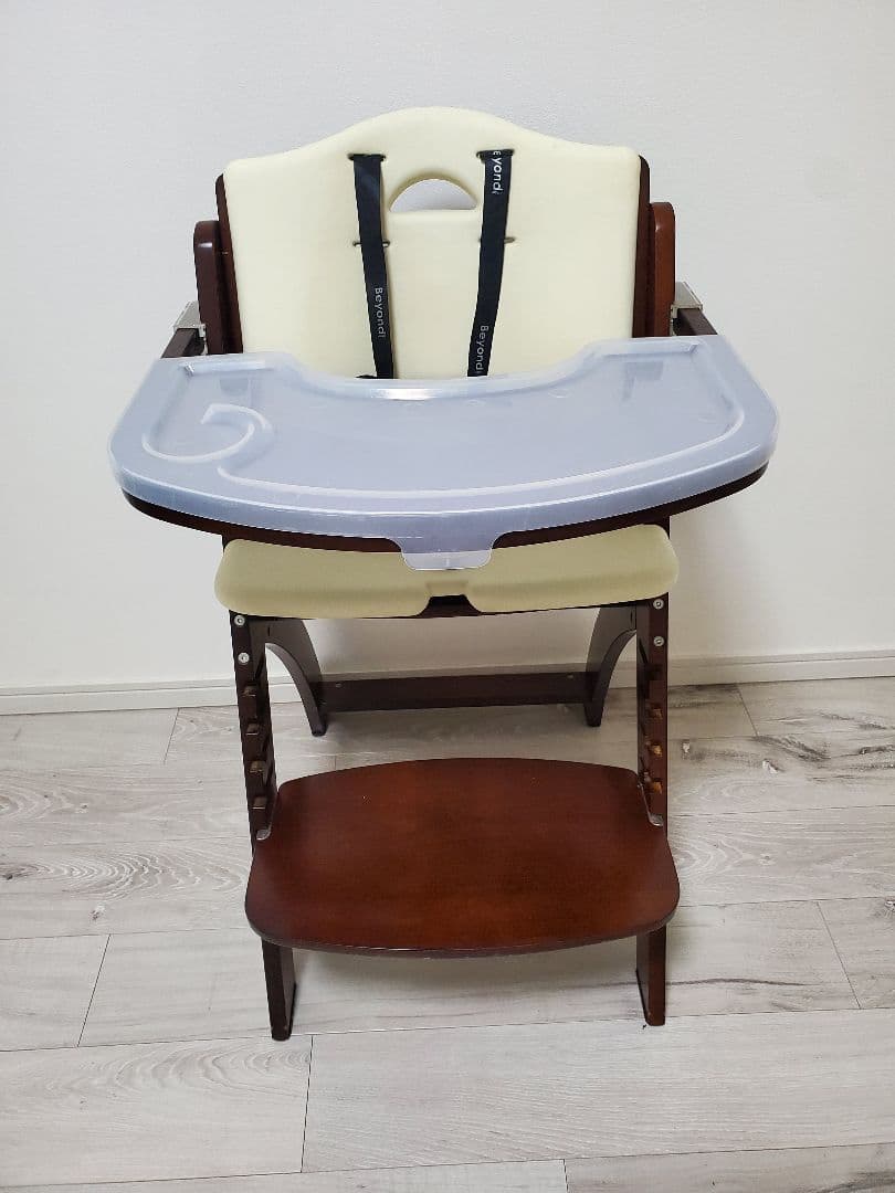 ビヨンドジュニアハイチェア マホガニー/クリームホワイト ハイチェア Beyond Junior ビヨンド・ジュニア 正規品 : BABY-STREET