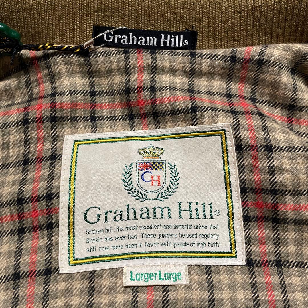タグ付 90s グラハムヒル カシミヤ混 ハリントンジャケット スイング