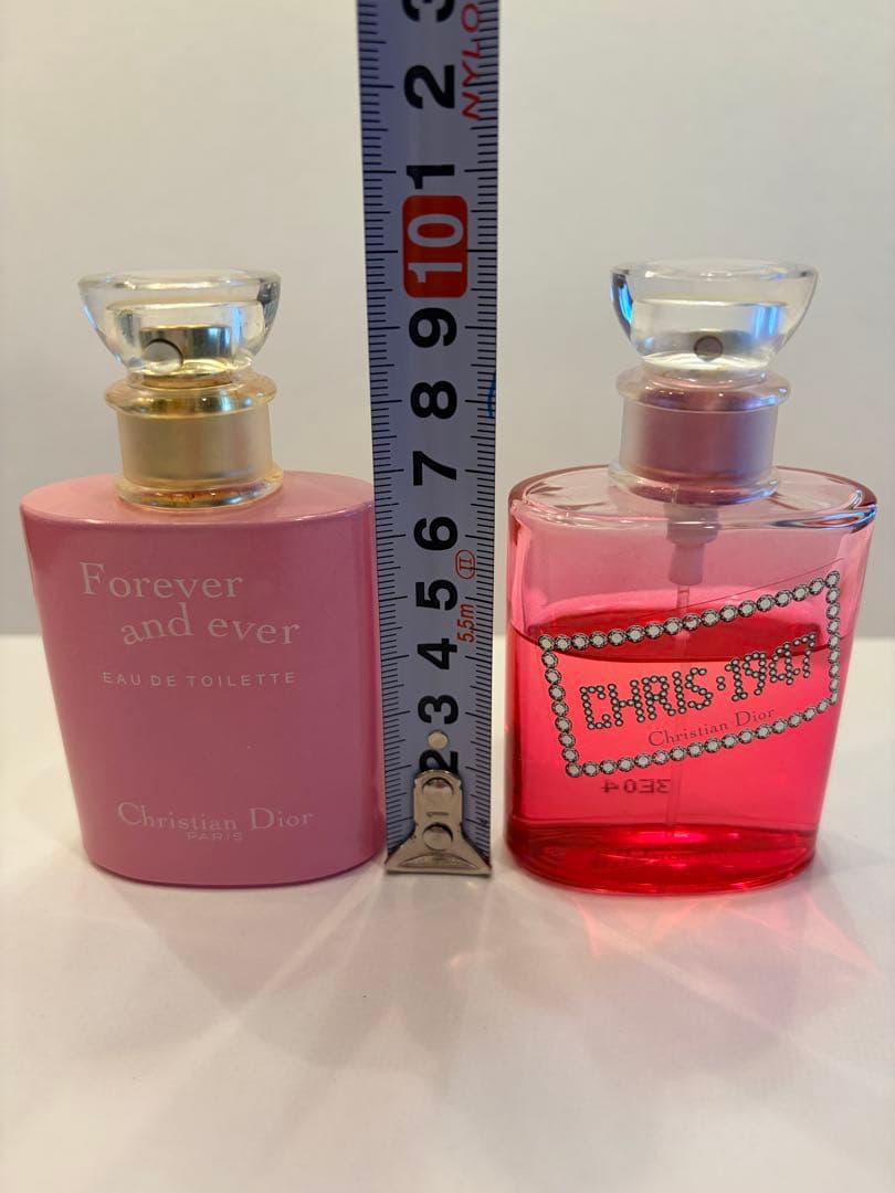 ディオール CHRIS1947とForever and everのオードトワレ