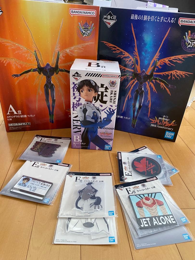 エヴァンゲリオン 一番くじ ラストワン賞 A賞 B賞セット　プラスおまけ付き！！