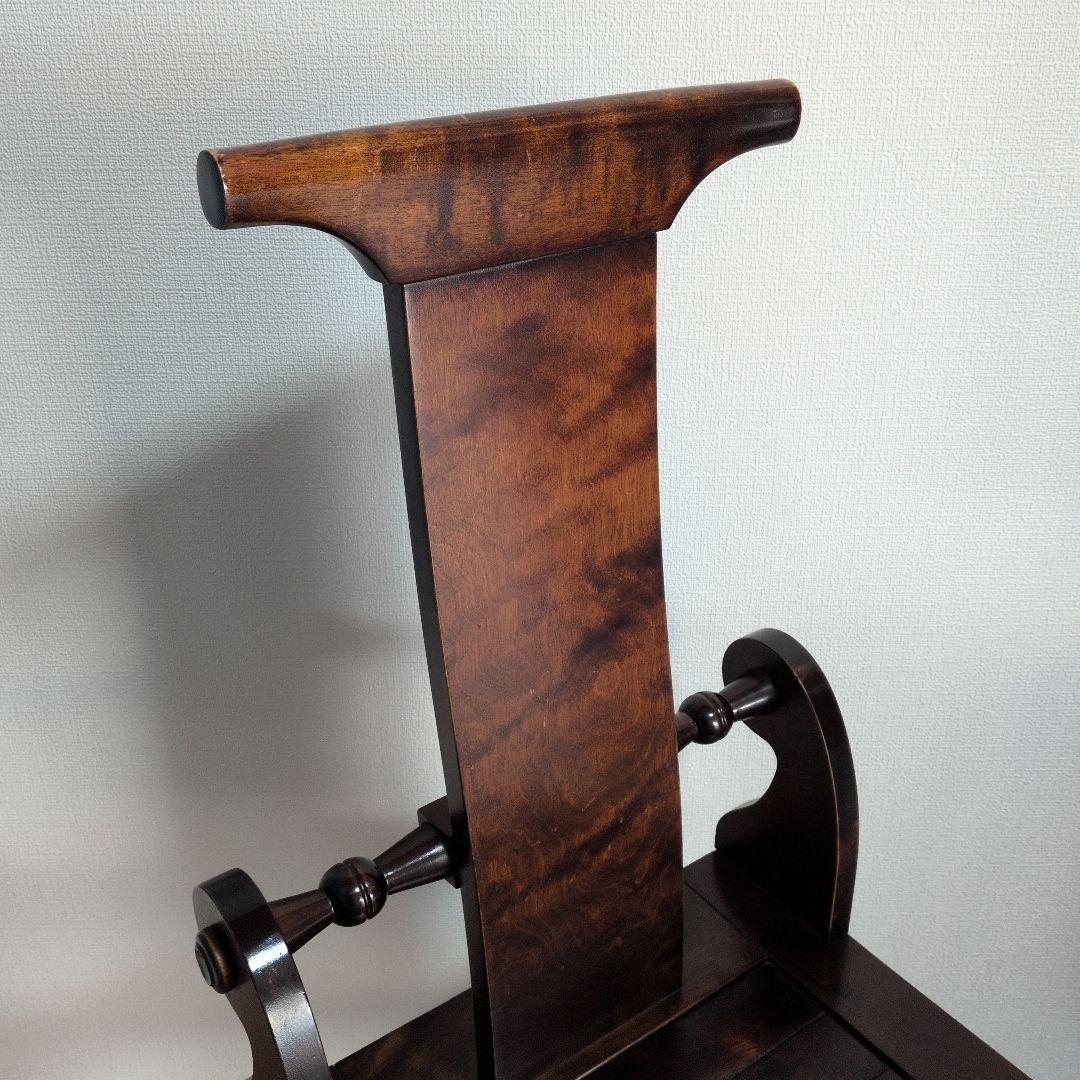 民芸家具木製椅子 背もたれ付き