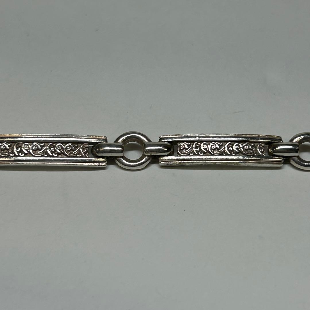 AQUASILVER Tバーブレスレット アラベスク etc223