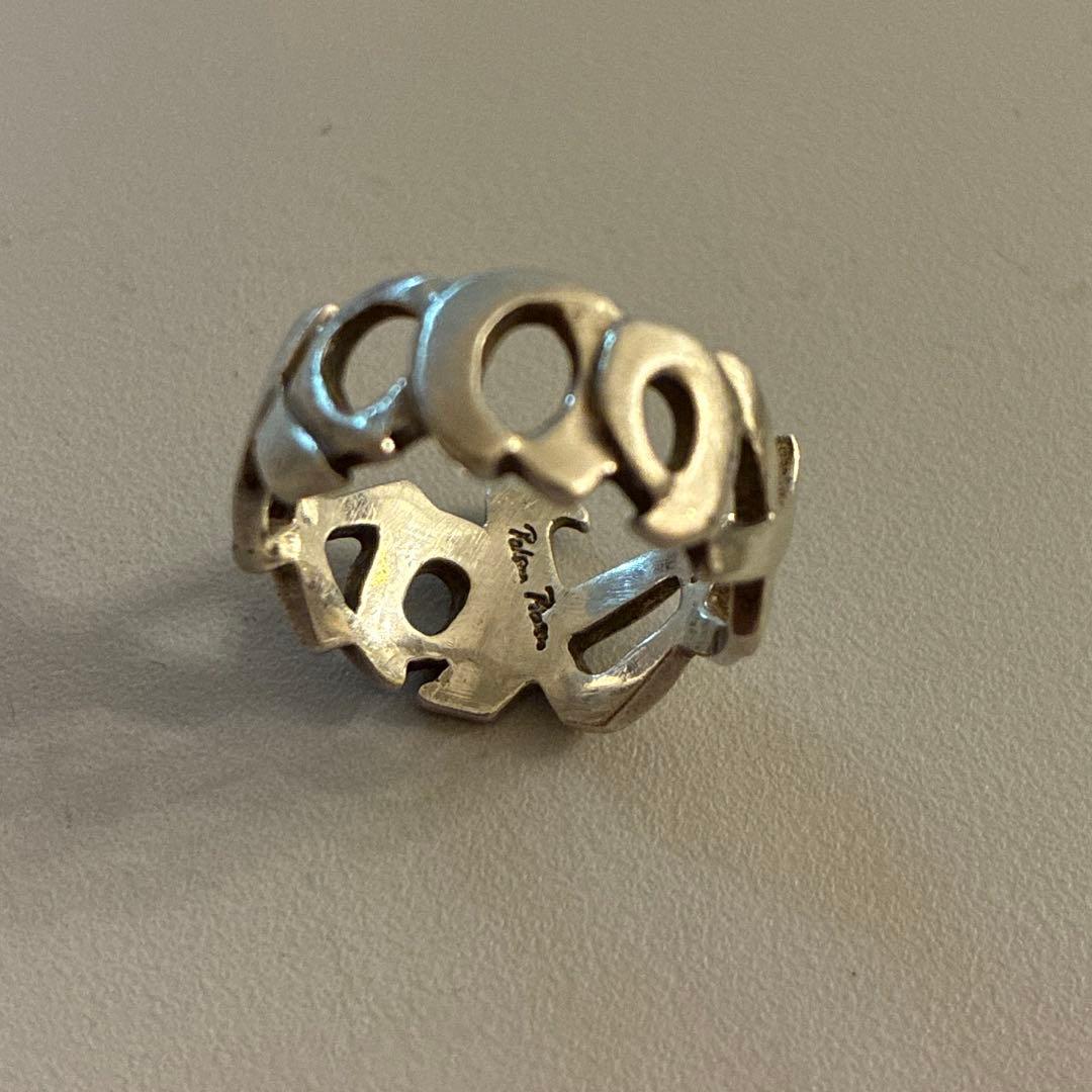 Tiffany & Co. 9号 ラブ&キス シルバーリング