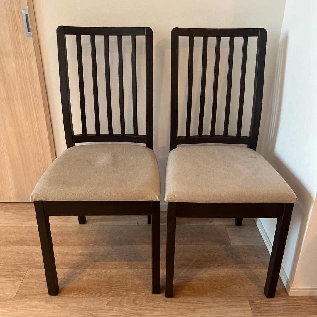 IKEA　EKEDALEN　エーケダーレン　チェア2脚