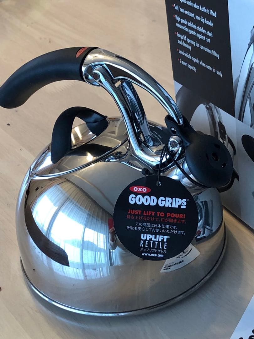 新品未使用］OXO オクソーアップリフトケトル IH対応 - メルカリ