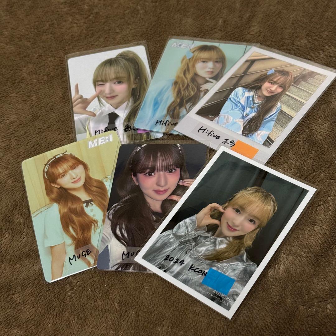 ME:I 山本すず トレカ kcon 生写真 hi five タワレコ 通常 - メルカリ
