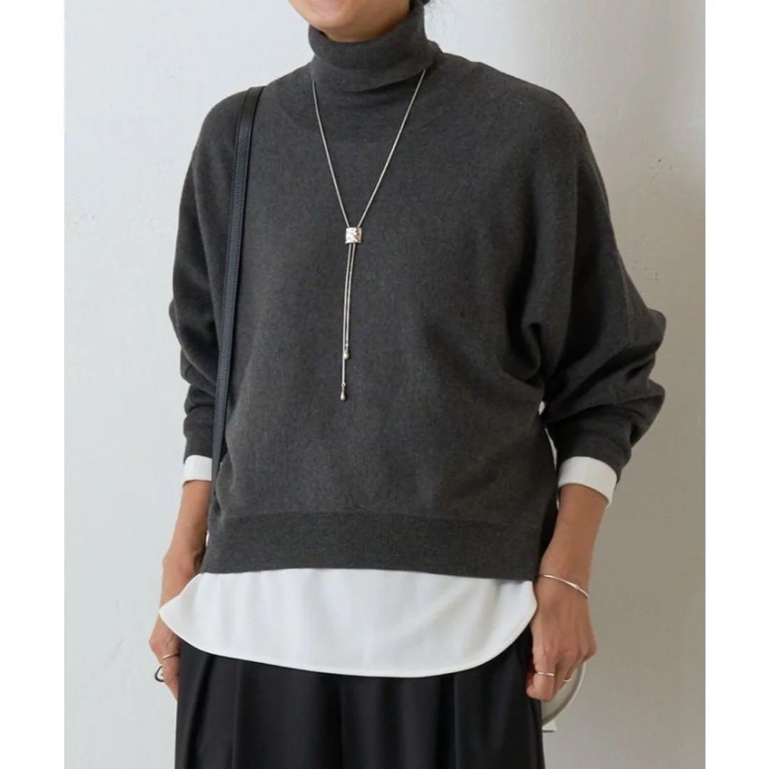 ビアズリーハイネックドルマンニット土日限定値下げ