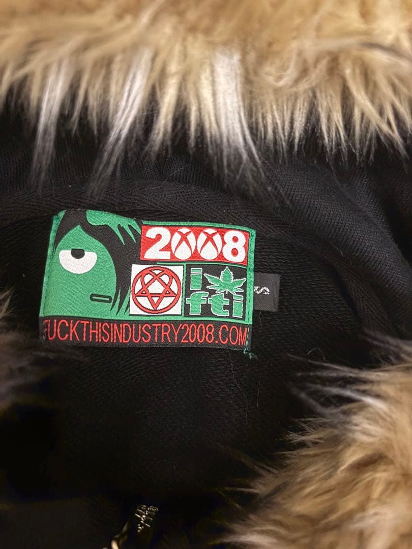 fuckthisindustry Sサイズ fti ファーパーカー - メルカリ
