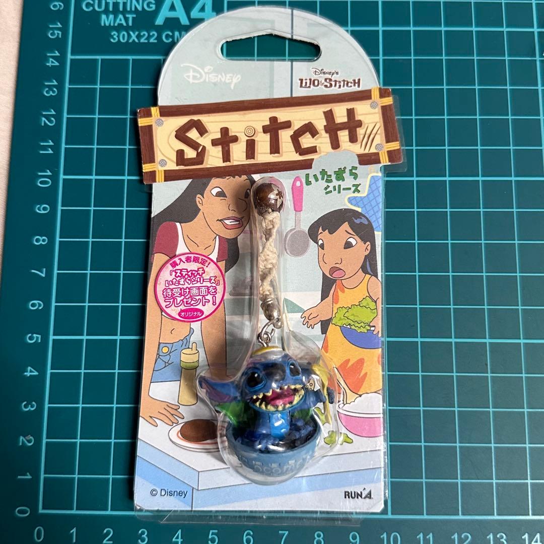 リロ&スティッチ　ストラップ　平成レトロ　いたずらシリーズ　ロコモコ