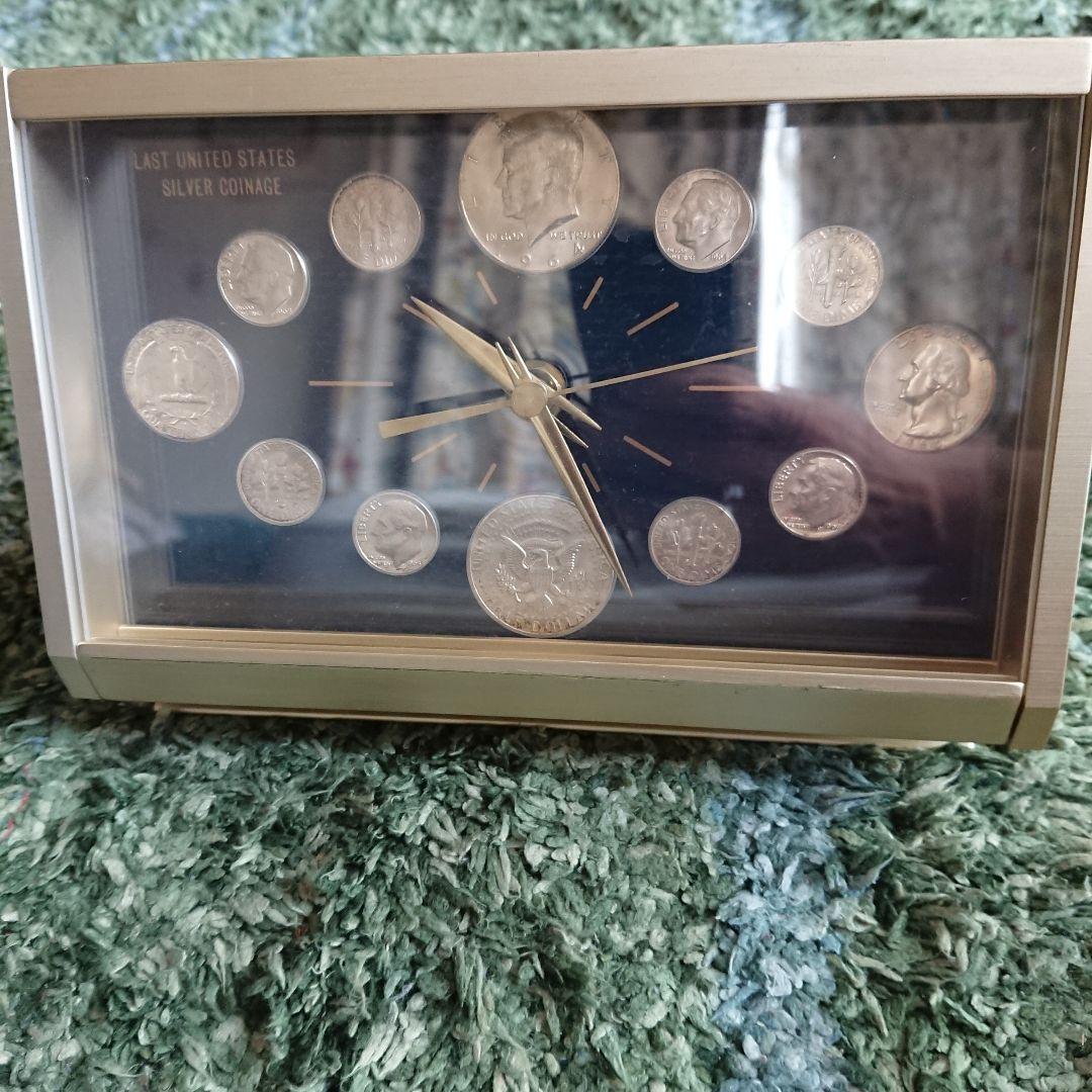 貨幣 時計 アメリカ ドル シルバー 銀貨