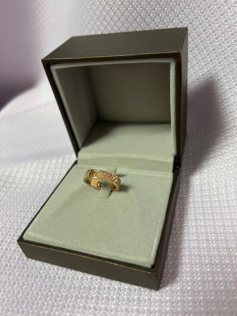 GUCCI ピンクゴールド 指輪