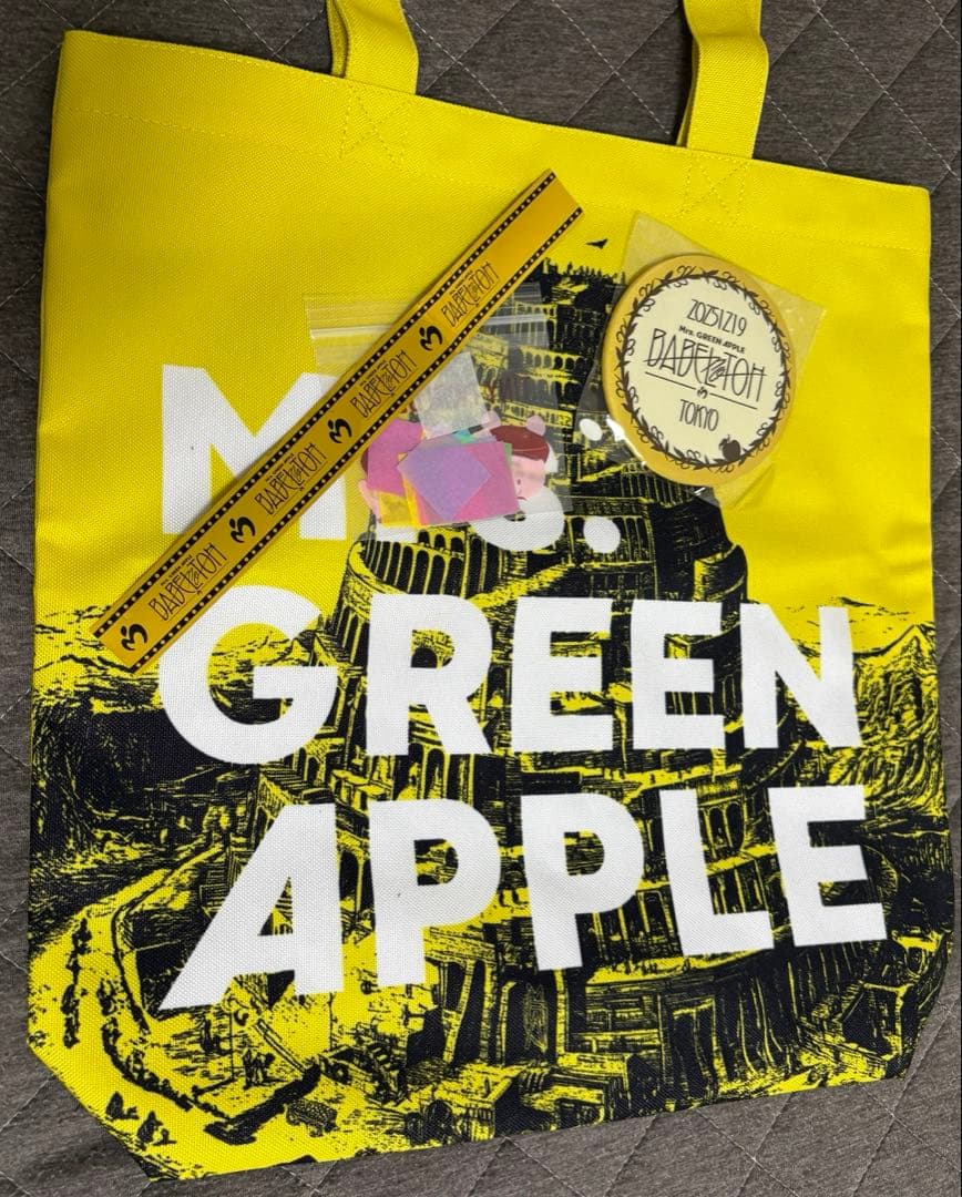 ミセス バベル Ringo Jamシート特典 トートバッグ 銀テープ 缶バッチ