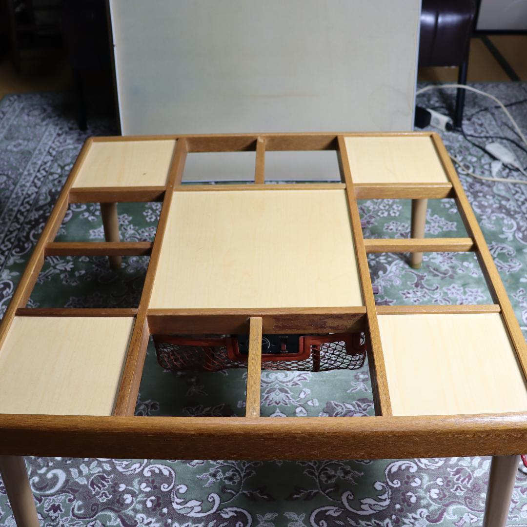 昭和レトロ ナショナル 電気こたつ 食卓台セット F-17 - メルカリ