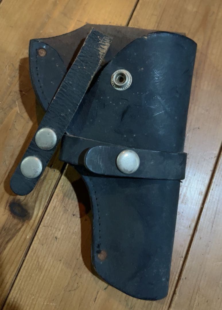 ブラックレザー ホルスター