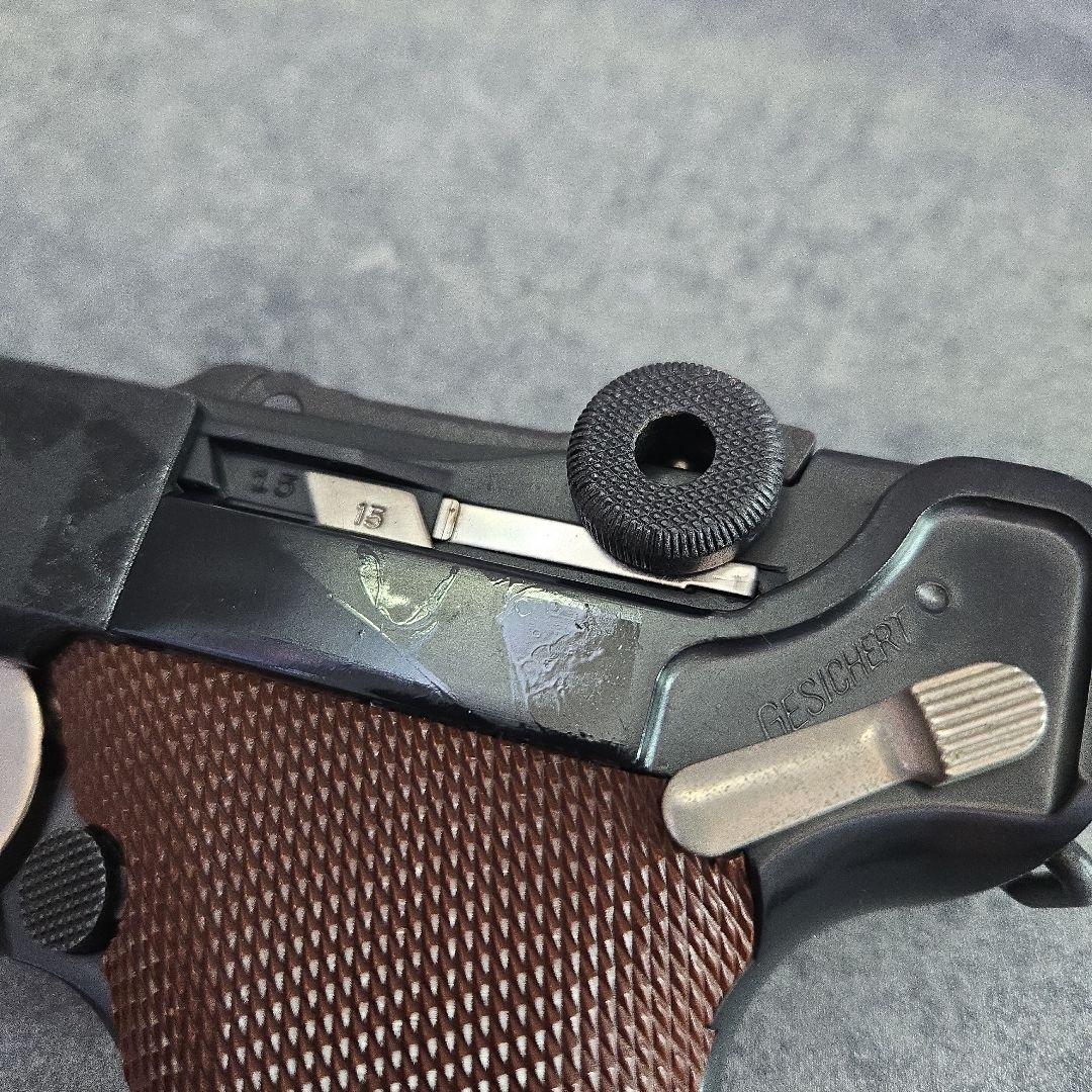 当時物・希少】タナカワークス ルガー P-08 外箱・説明書付 昭和レトロ