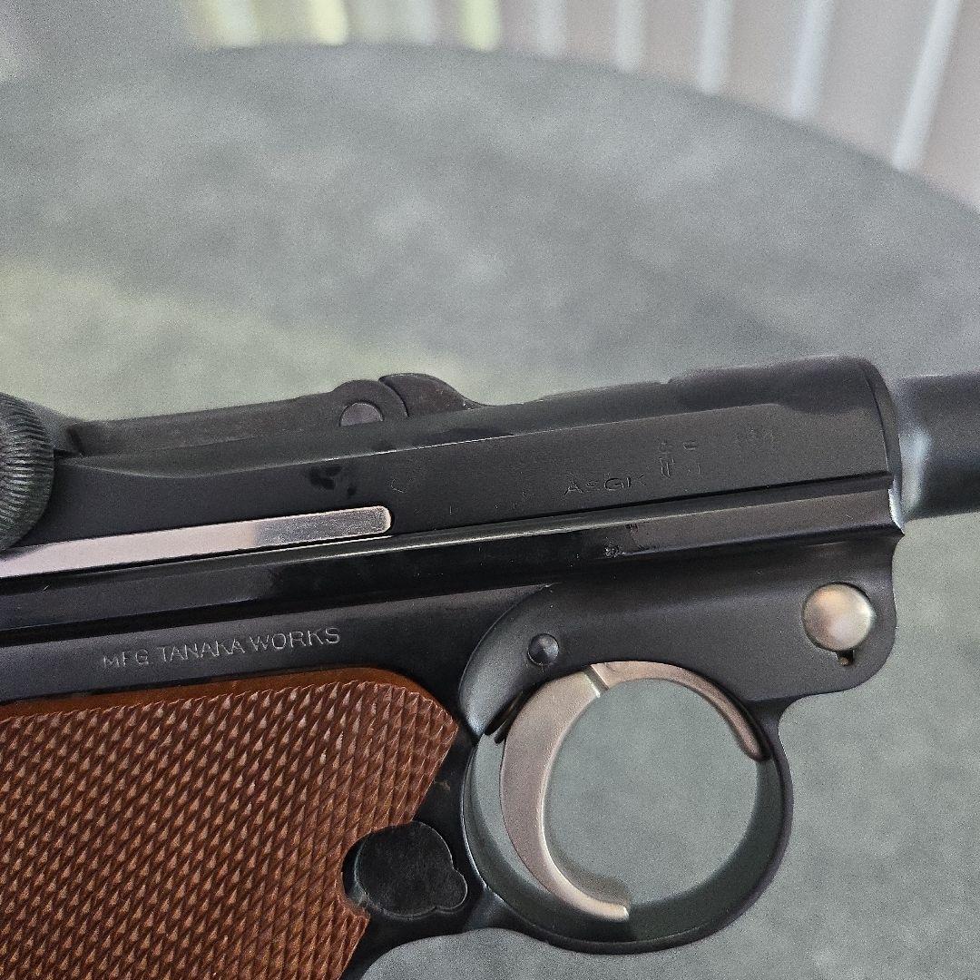 当時物・希少】タナカワークス ルガー P-08 外箱・説明書付 昭和レトロ