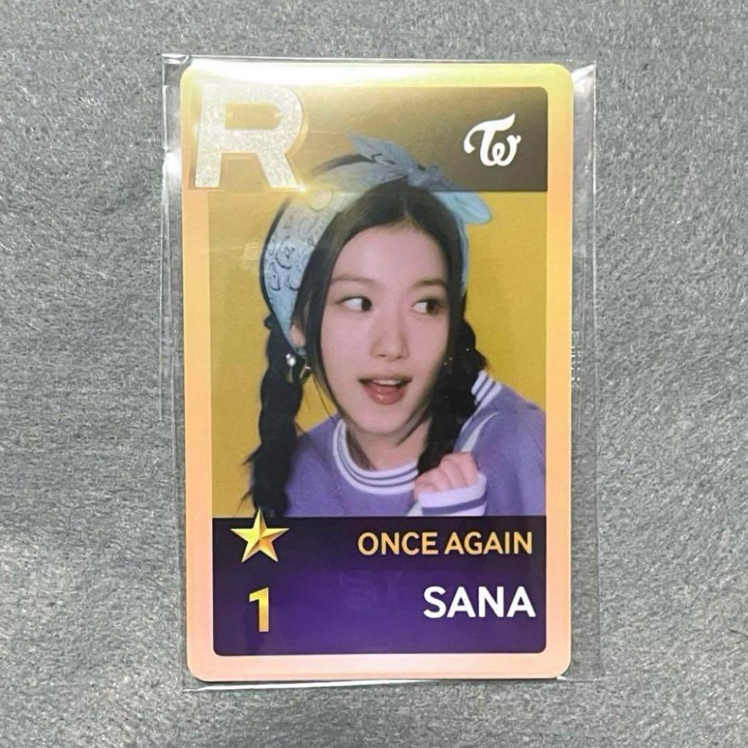 TWICE ONCE AGAIN SSJYP ミッションイベント サナ - メルカリ