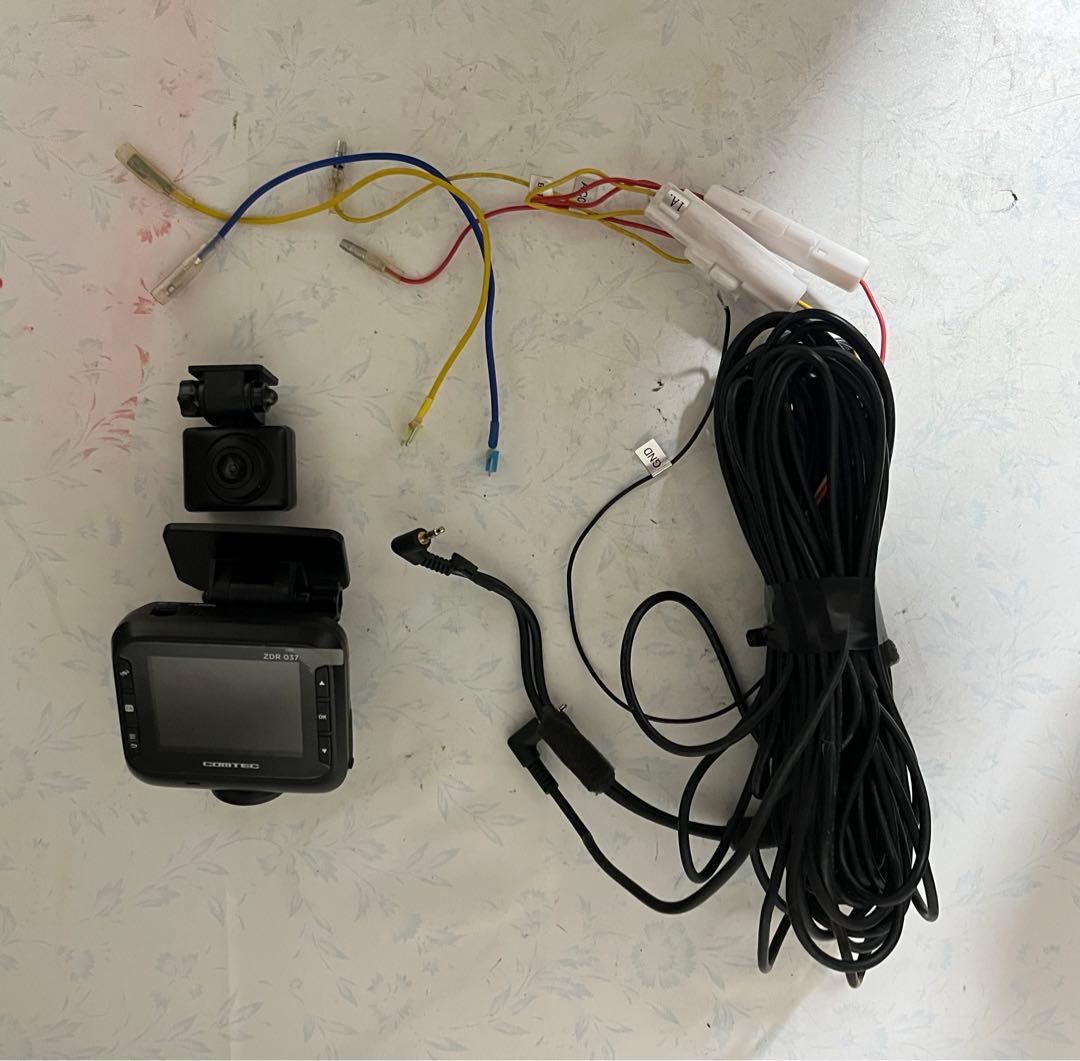 COMTEC前後2カメラ360°カメラ リヤカメラ搭載 ドライブレコーダー[Z]