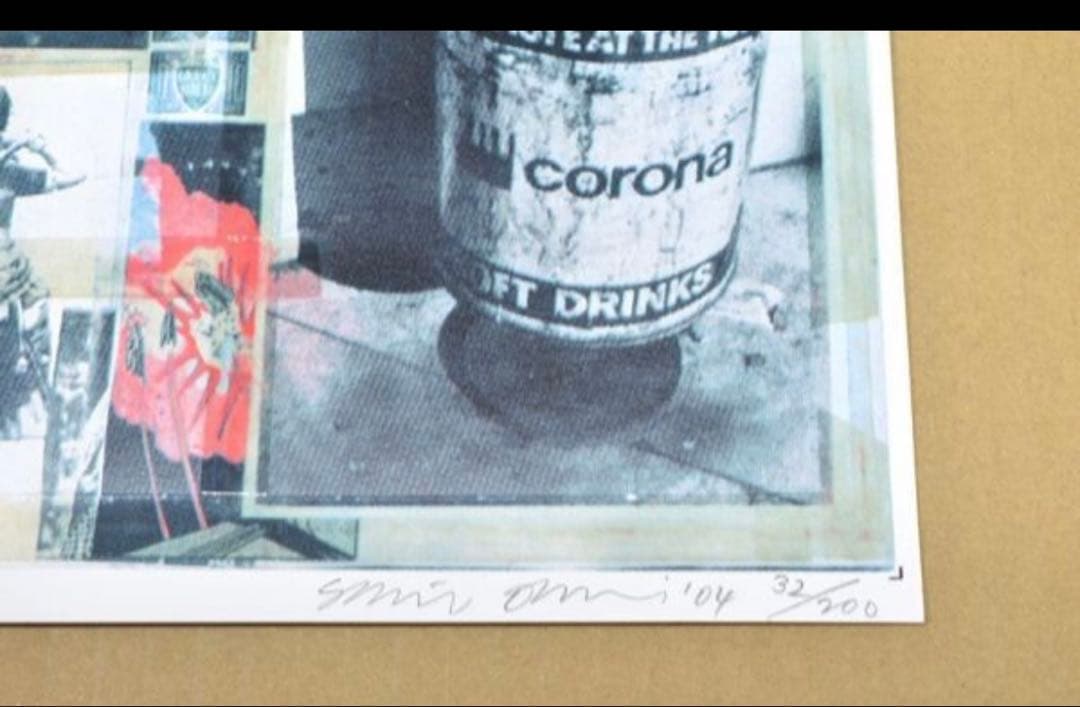 ☆2枚組☆サイン入☆大竹伸朗☆ロンドン☆シルクスクリーン☆2004年作