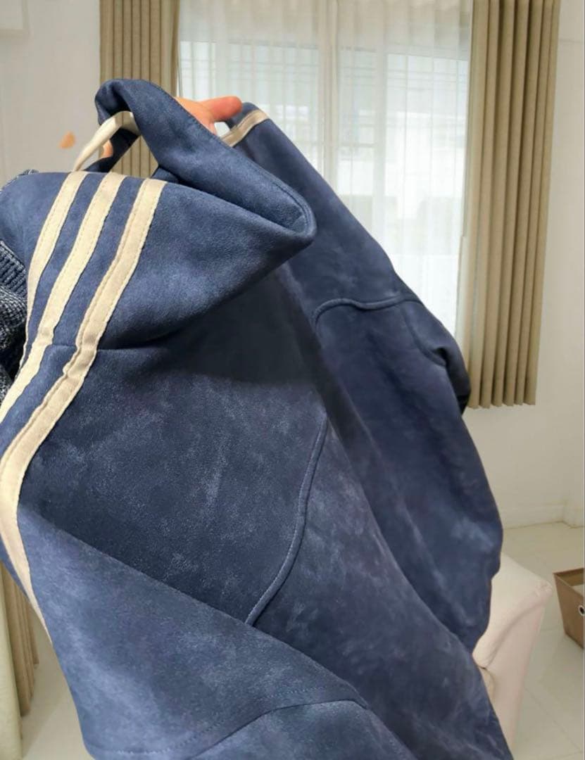 Adidas XSサイズ 中国限定 巳年 チャイナトラックジャケット ネイビー