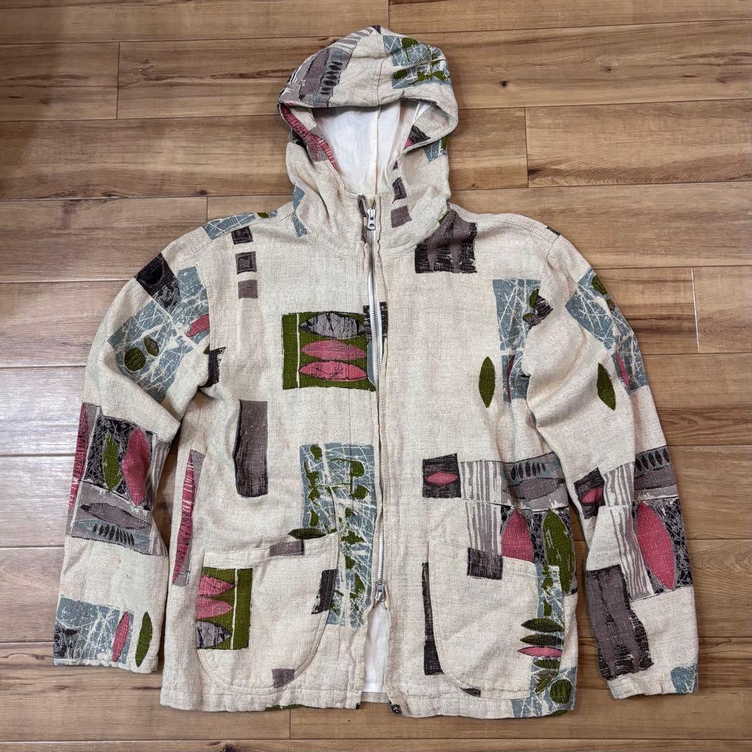 1950’s アトミック柄　ジップアップパーカー UNIVERSAL ZIP