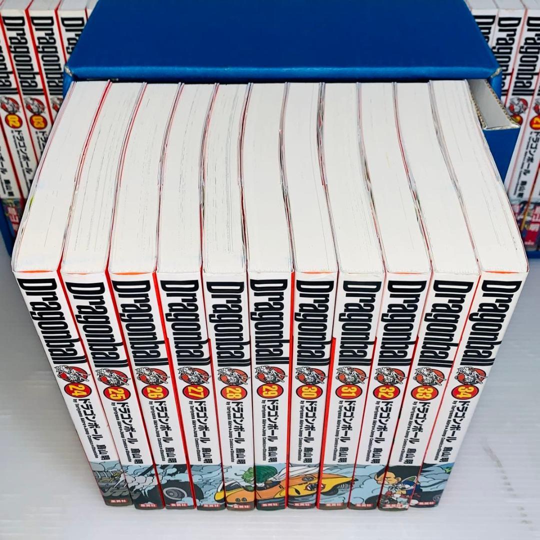 完全版 ドラゴンボール 全巻セット 1-34巻 オリジナル収納BOX付 - メルカリ