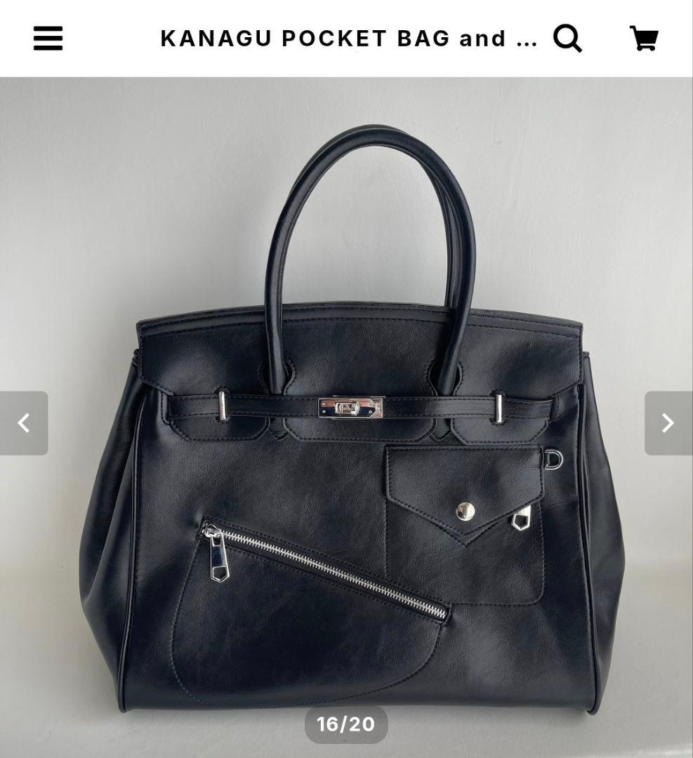 meong_blue KANAGU BAG ライダースバッグ bag | meong blue