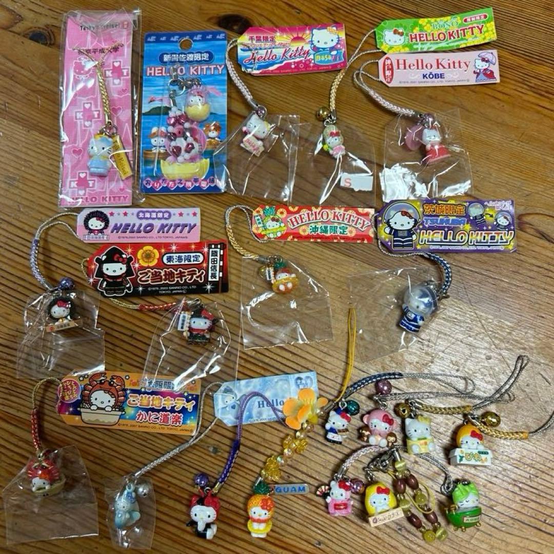 ハローキティ ご当地ストラップ セット　グアム　サイパン　キティ　他