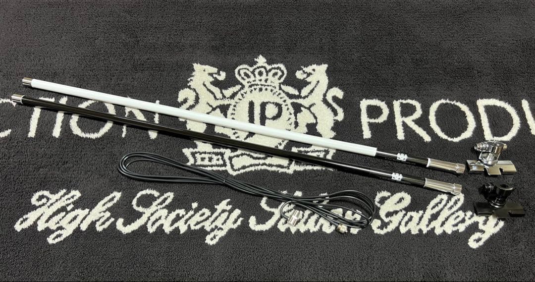 最新作！送料込！　VIPアンテナ1m白　本物　ジャンクションプロデュース